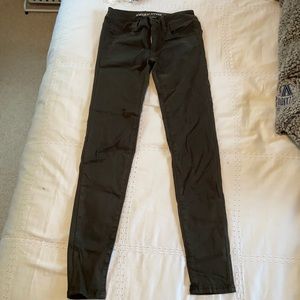 Green American eagle pants